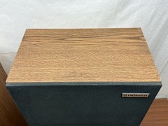 Vintage (1) Pair of Pioneer CS-G103 50W 6 Ohm Speakers – Laminated Wood – TESTED