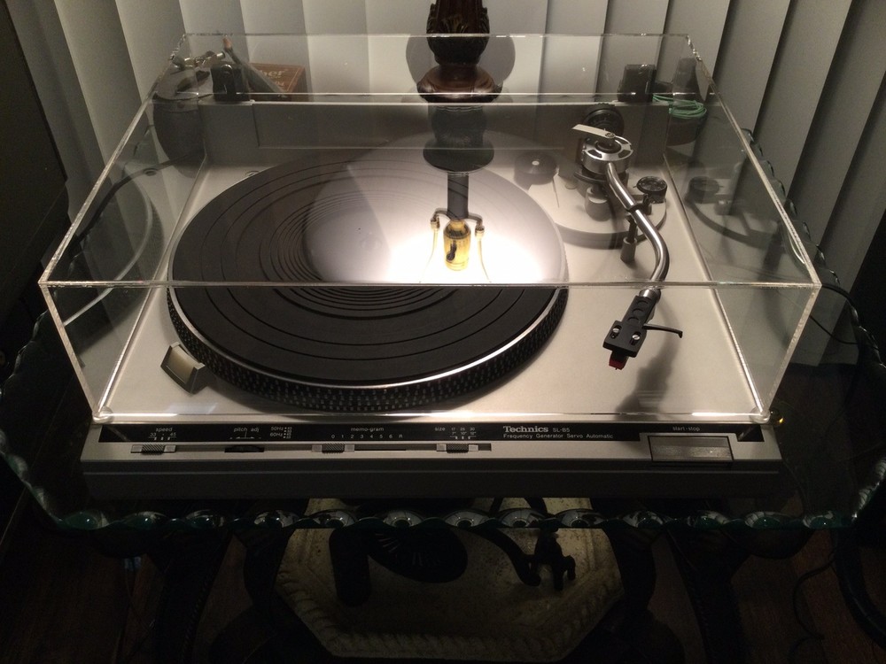 Technics SL-B5 Turntable,Just About Mint, V-15 Cart,New Lid,Serviced,Watch Video