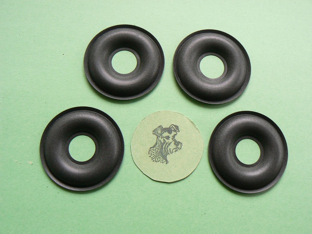 KEF DONUT DUST CAPS ( 4 ) – ALL MODELS – MADE IN USA -#