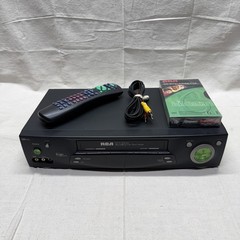 RCA VR702HF Hi-Fi Stereo 4-Head VCR W/ Remote – Tested