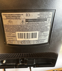 Vintage RCA XL100 Commercial Skip 19in CRT TV 1999 Retro Gaming F19262 Coax Only