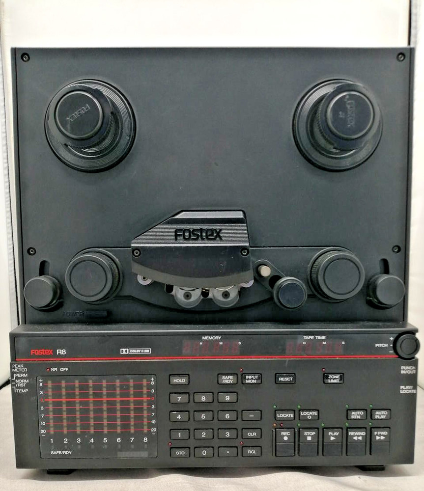 Fostex R8 Reel to Reel Tape Deck Open Reel Deck Audio Vintage