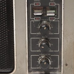 General Electric AM/FM Radio Long Range GE Model 7-2880B Poor Condition Working