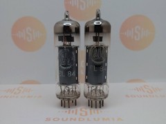 2x Philips EL84 6BQ5 – Valvo Label – Heerlen, NL ’70 KM4 – Near NOS