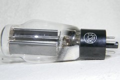 RCA 5U4G Hanging Filament Bottom Getter Smooth Black Plate USA 1942