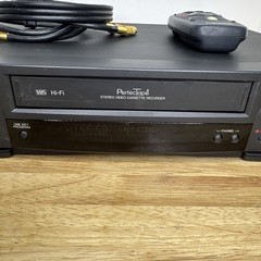 Mitsubishi HS-U130 4-Head Hi-Fi Stereo PerfecTape VHS VCR w/ OEM Remote – TESTED