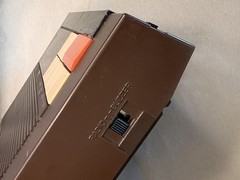 Vintage Toshiba RC-7100 Clock Radio AM FM Digital Alarm Tested Works Retro Brown