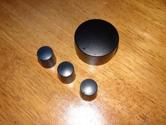OEM Volume / Control Knobs for ONKYO A/V Tuner Amplifier TX-SV 525 – SET OF 4