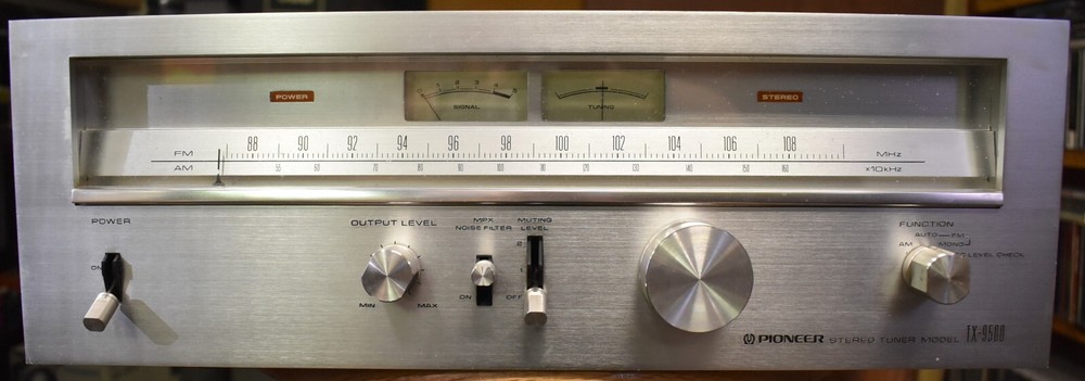 Vintage Pioneer Stereo Tuner Model TX-9500 Just Serviced