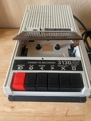 Califone 3130AV Portable Cassette Player & Recorder with Battery & Cable Power