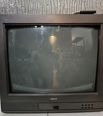 1992 RCA XL100 20” CRT TV Wood Grain W/ Rare Remote Control Retro Gaming