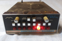 Lot of 3 Vintage Radio Scanners Realistic Patrolman 50 Regency TMR 8 Bearcat 101