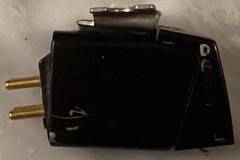 STANTON 680 MKII CARTRIDGE AND RARE BLACK STANTON D6800EL STYLUS (FADED LABEL)