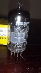 ⭐️⭐️NOS NIB Amperex ECC88/6DJ8 Bugle Boy O-Getter Heerlen Holland Tube TV7 Test