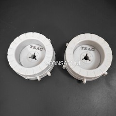 1 Pair TEAC Nab Hub Adapters For 1/4″ Open Reel To Reel tape recorder