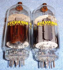 2 NOS Sylvania 24JE6A 24LQ6 Vacuum Tubes / 30-Watts for Transmitting & Audio
