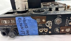 Vintage Bogen MO-100a 100 Watt Monoblock Tube Amp Amplifier for Parts or Repair!