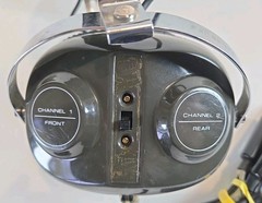 Vintage JVC Model 5944 4 Channel Hi-Fi Stereo Headphones Headset TESTED *READ*