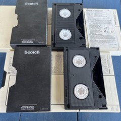 Lot of 9 Scotch LDK L-750 Beta Max Blank Tape STORED WELL Climate Controlled