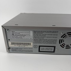 SV2000 WV20V6 DVD Recorder VCR Combo 4 Head Hi-Fi Progressive TESTED NO REMOTE