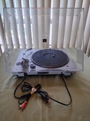 MCS 6701 TURNTABLE WORKING DIRECT DRIVE VINTAGE BOTH SPINDLES FULL AUTO AT CART