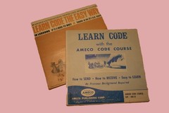 Learning Morse Code – Easy Way 2 Vinyl Record With Booklet Radio Shack
