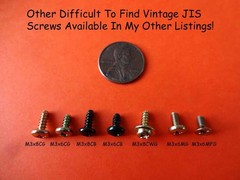 Sansui 2000/5000 Receiver Series Wood Case Screw Set
