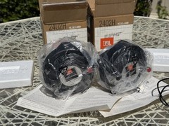 NOS NIB OEM PAIR JBL 2402H Pro Drivers 8 OHM Boxes, Packaging, Papers, Screws