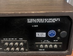Vintage Sherwood S-7010A AM/FM Stereo Receiver For Parts/Repair