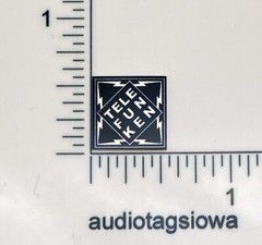 Equipment Badge Custom Made Aluminum Small Size 3/4″