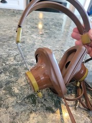 zenith vintage headphone set 1970s Works Great Shape.