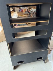 TECHNICS AUDIO RACK CABINET – made in Japan