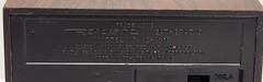 Vintage Realistic Weatheradio 12-181B Cube Weather Radio 4” Woodgrain TESTED