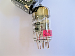 JJ ELECTRONIC 6922/6DJ8 AUDIO VACUUM TUBE TV-7 TESTED.
