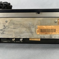 RCA CED SelectaVision Video Disc Player SGT 100 W – WORKS ; W/31 Movie Discs