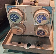 Vintage BL Electrical/The Benwood Linze DC Amperes Meter with Ohmite Variac