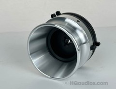 Single aluminum NAB Hub Adapter Silver for Reel-to-Reel Deck–1-Year Warranty