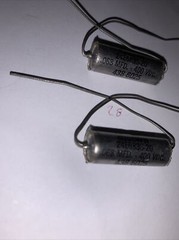 Gudeman Vintage Paper in Oil Capacitors .068 MFD 400 VDC Quantity of (2)