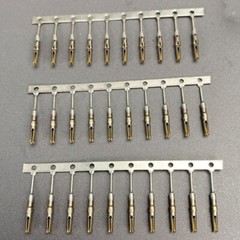 100pcs For Nixie/VFD Tube Socket Pins 1mm Gold Plated IN-12 IN-18 QS30-1 QS27-1