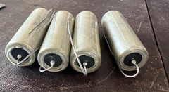 Vintage Sprague Vitamin Q .68uF 300V PIO Capacitors 96P68493S4 Lot of 4