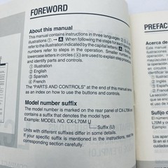 AIWA LCX-70M Owner’s Instruction Manual Operating Compact Disc Stereo