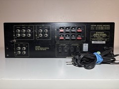 Pioneer SA-6500 II Stereo Integrated Amplifier Rear Panel / Plate