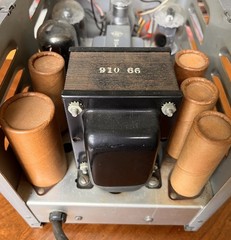 Vintage HP Hewlett Packard Tube Power Supply Lab Unit w/ Manual Untested