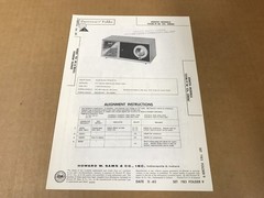 Vintage Photofact Folder – 783 – Zenith Models T315B/P/W (Ch. 5M06)