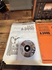 TEAC A‑3440 Reel To Reel Recorder Collector Grade With Premium Extras