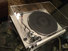 Technics SL-B5 Turntable,Just About Mint, V-15 Cart,New Lid,Serviced,Watch Video