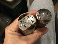 Pair Of Unknown Maker Japan 5U4GB Vacuum Tubes Tests Good