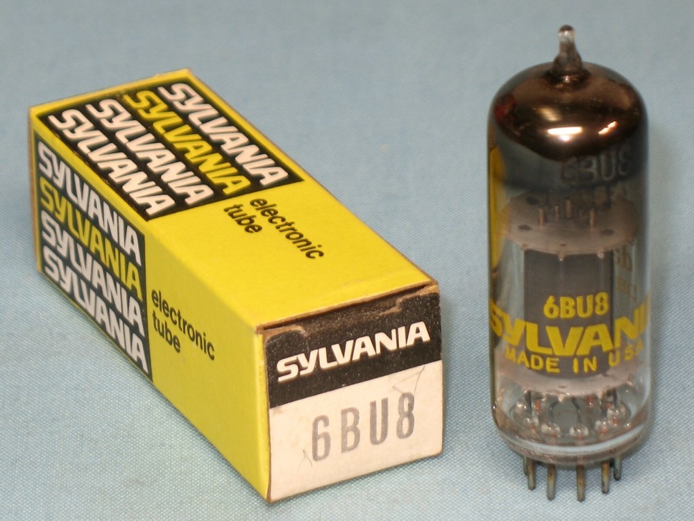 VACUUM TUBE ~ 6BU8 ~ SYLVANIA ~ NOS ~ 6BU8