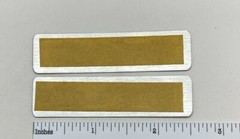 Cerwin Vega SE Series Speaker Badge Logo Emblem Aluminum Pair CV