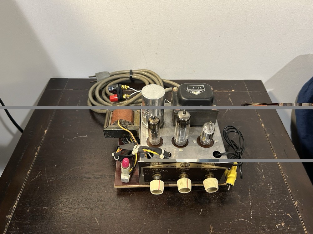 Audiotronics 300 guitar amplifier project vintage tube amp 6×4 el84 6bq5 6av6 #2